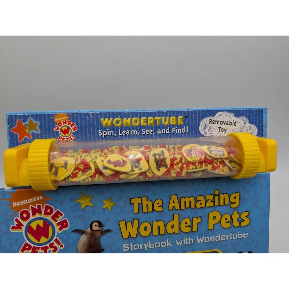 Nickelodeon The Amazing Wonder Pets Storybook Wondertube Blue Hardcover 2008